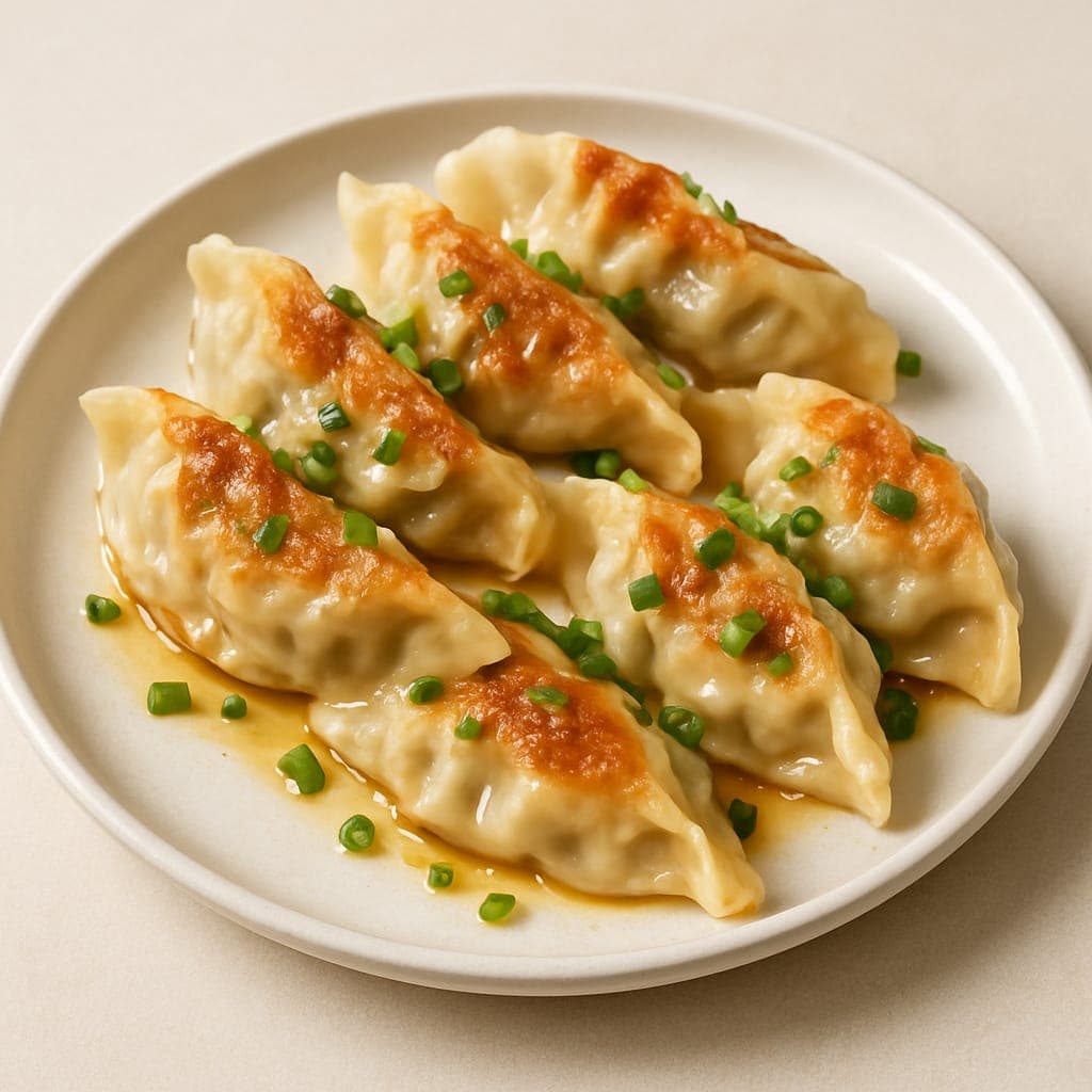 Gyozas salteadas